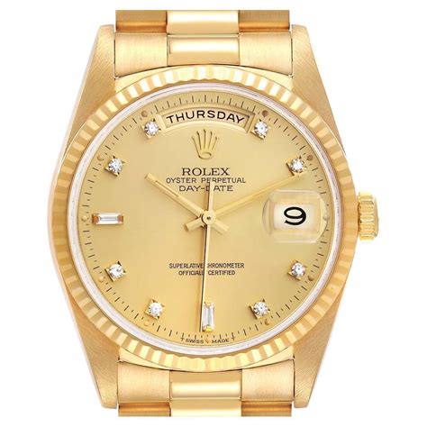 rolex president white gold 36mm|Rolex gold presidential watch price.